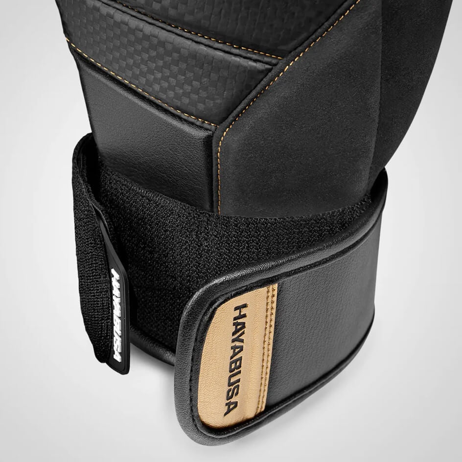Hayabusa T3 Guantes de Boxeo - Negro/Oro