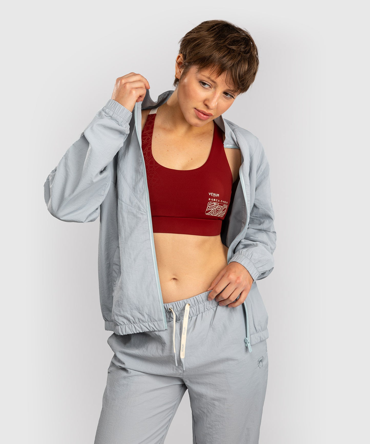 Venum Vectra Chaqueta de Chándal para Mujer - Azul Tormenta