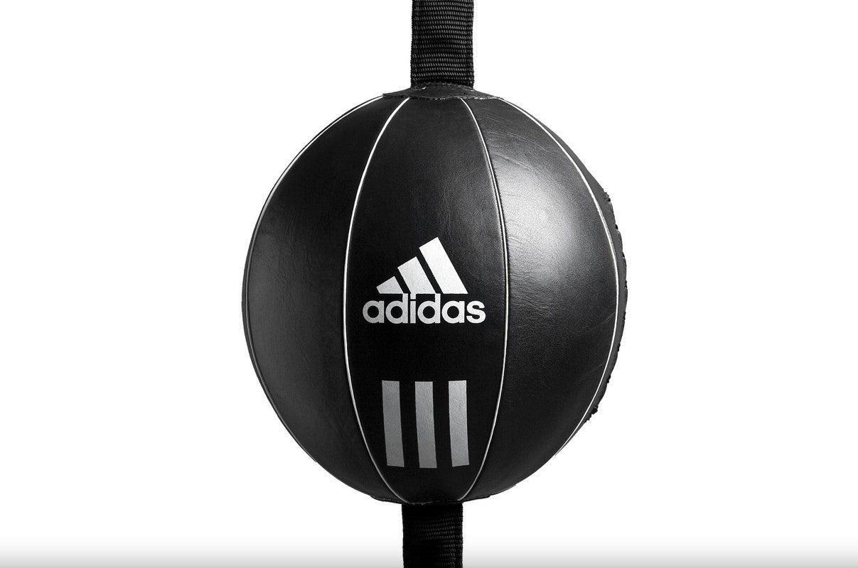 BALLON DOUBLE ELASTIQUE CUIR ADIDAS - Noir