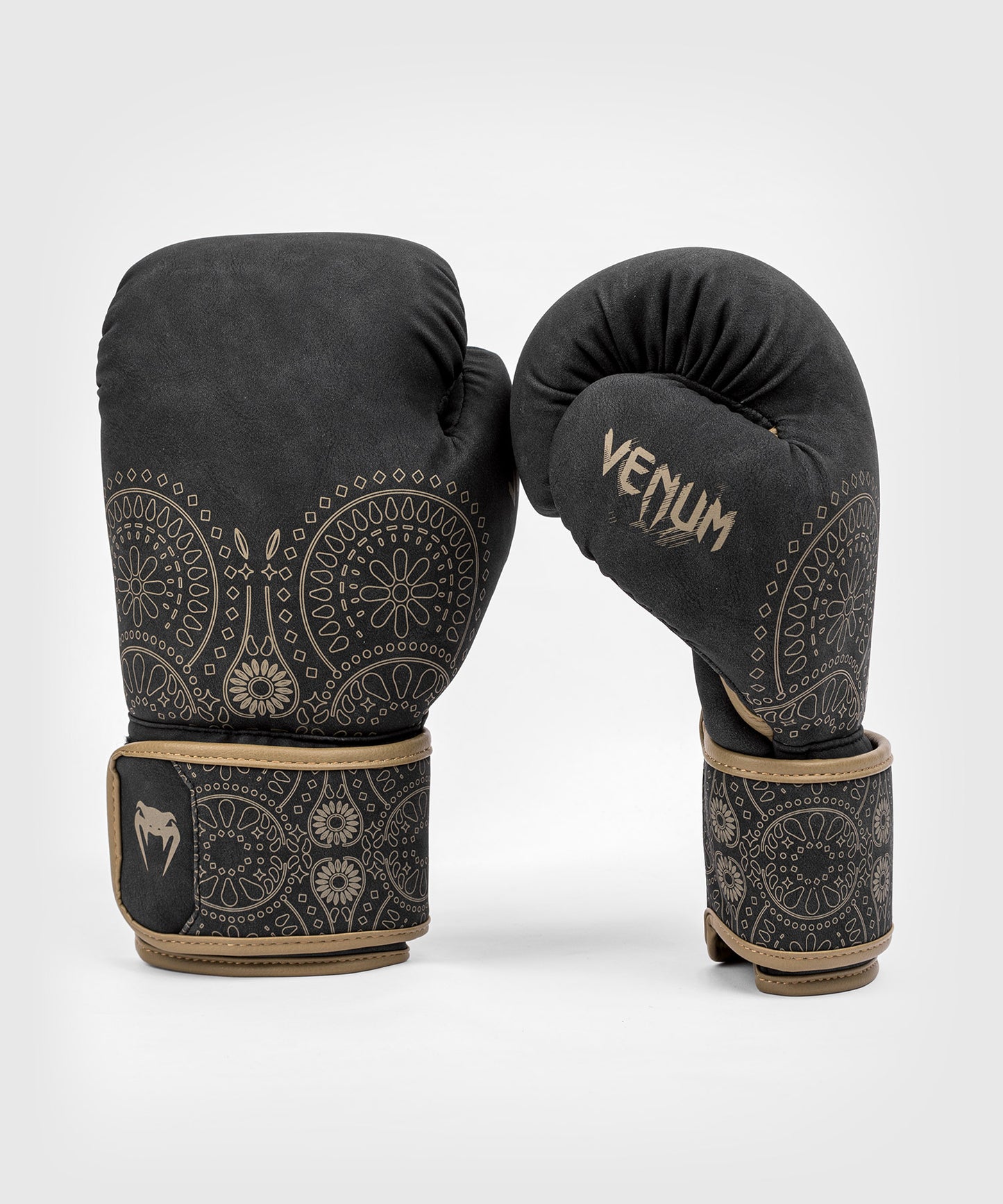 Gants de boxe Santa Muerte Dark Side Venum - Noir/Marron