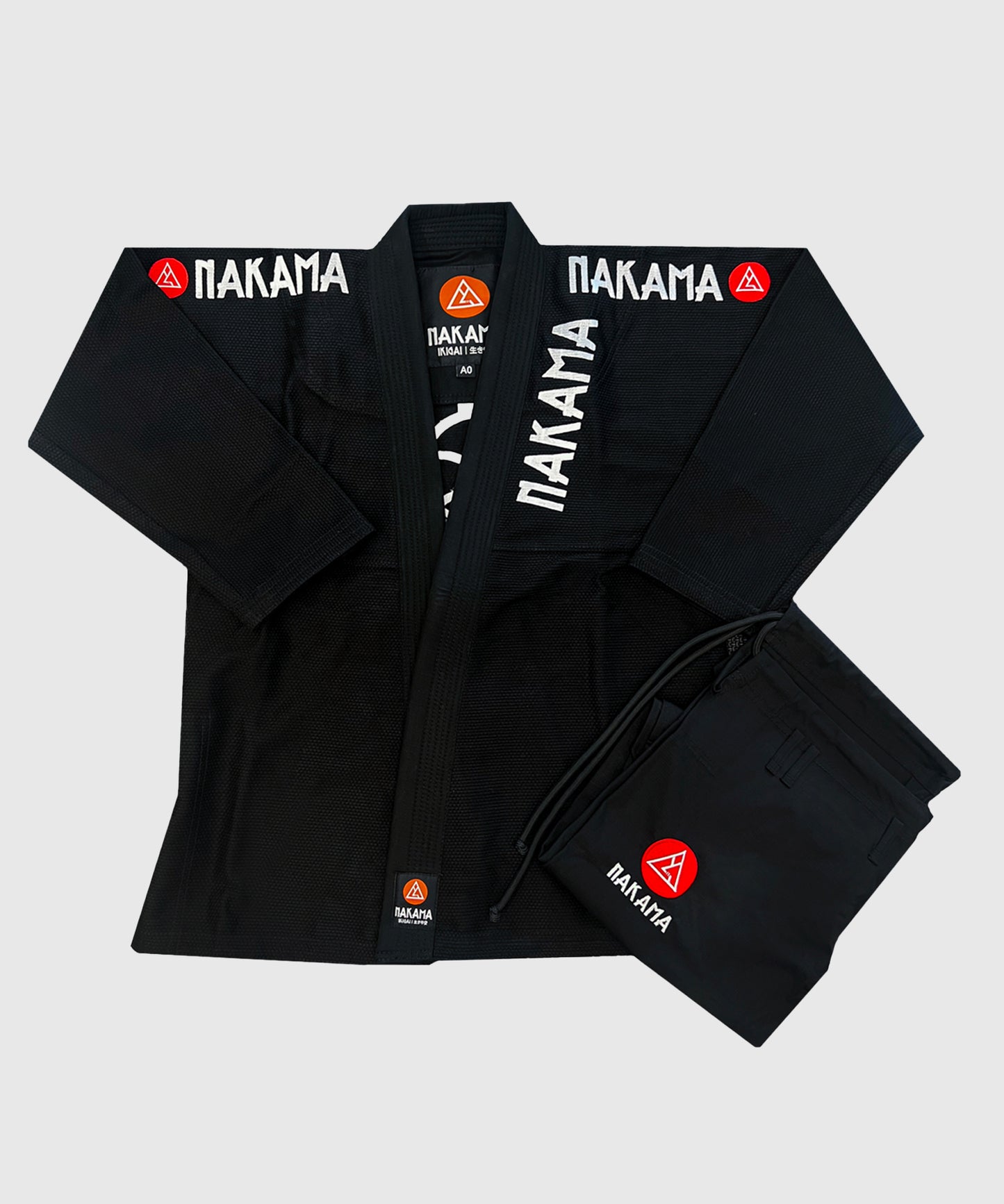 Nakama Ikigai BJJ Gi - Black
