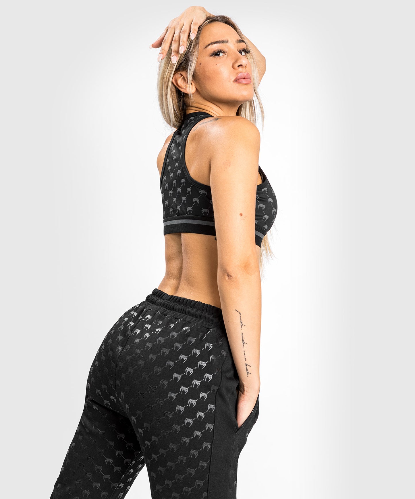 Pantalon de jogging Femme Venum Monogram - Noir/Or rose