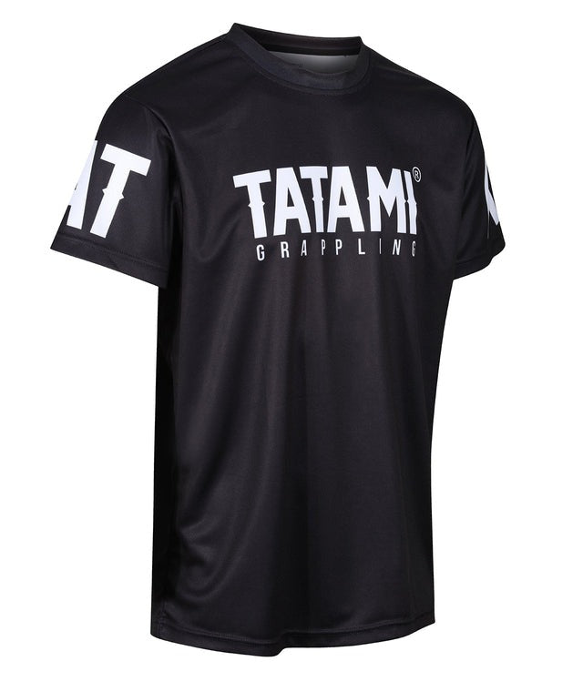 T-Shirt Grappling Tatami Fightwear Raven - Noir
