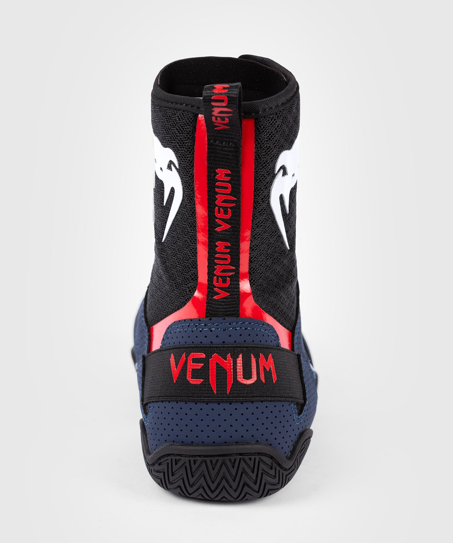 Chaussures de Boxe Venum Elite - Bleu Marine/Noir/Rouge