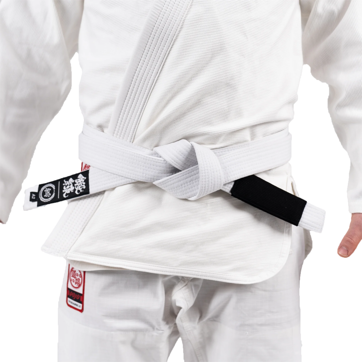 Ceinture JJB Scramble Kihon - Blanc