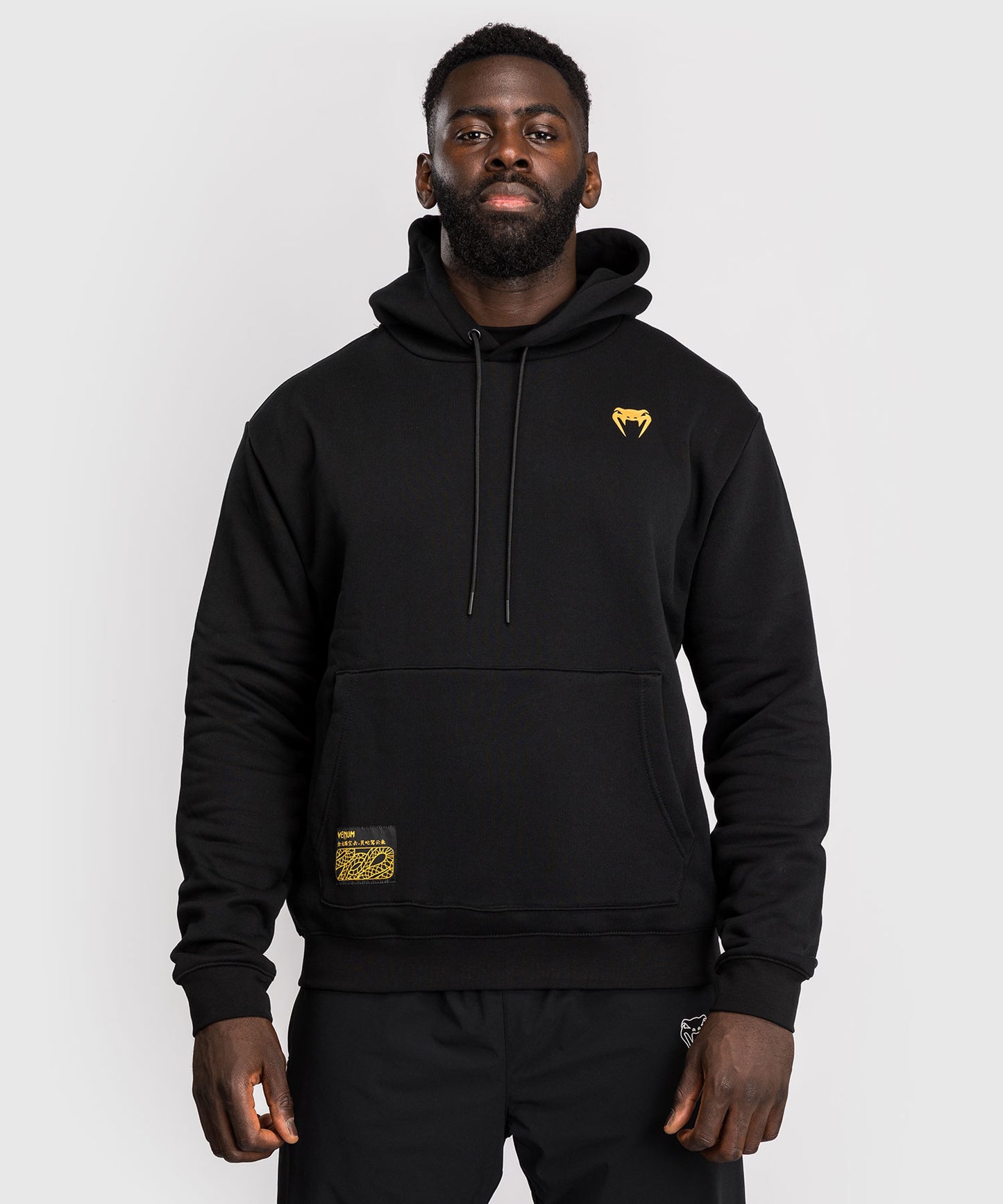 Venum Serpenti Hoodie – Schwarz/Silber/Gold