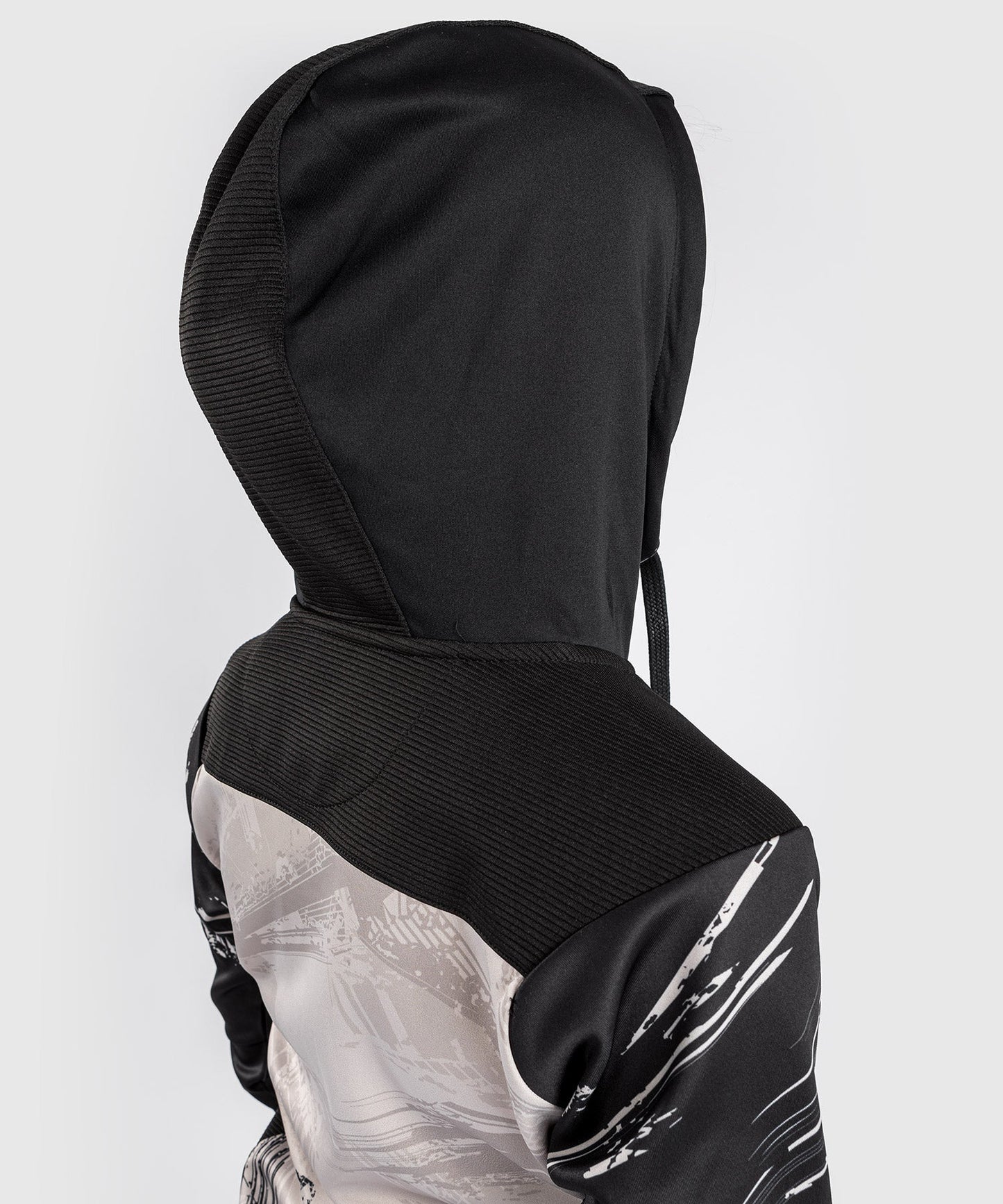 Women's UFC Zip Sweatshirt Venum Authentic Fight Week 2.0 - Black/Sand