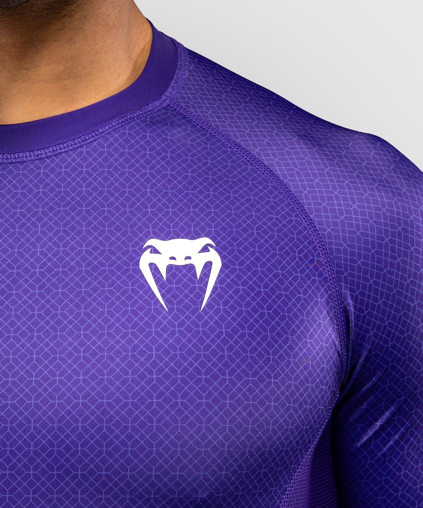 Venum x Roger Gracie Academy Rashguard Manga Corta - Morado