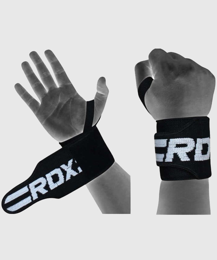 Sangles de musculation RDX W2 - Noir/Blanc