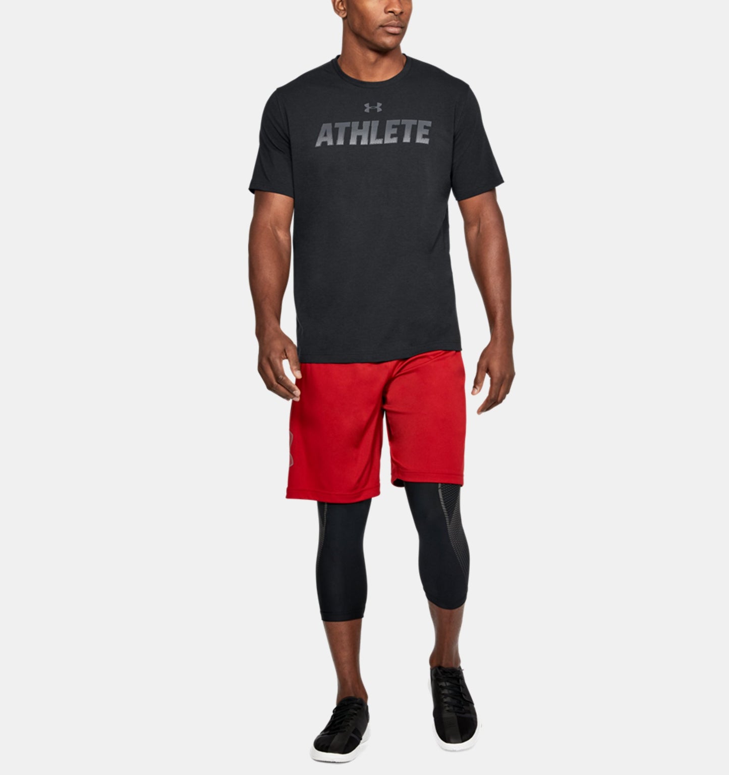 T-shirt Under Armour Spring Athlete - Noir