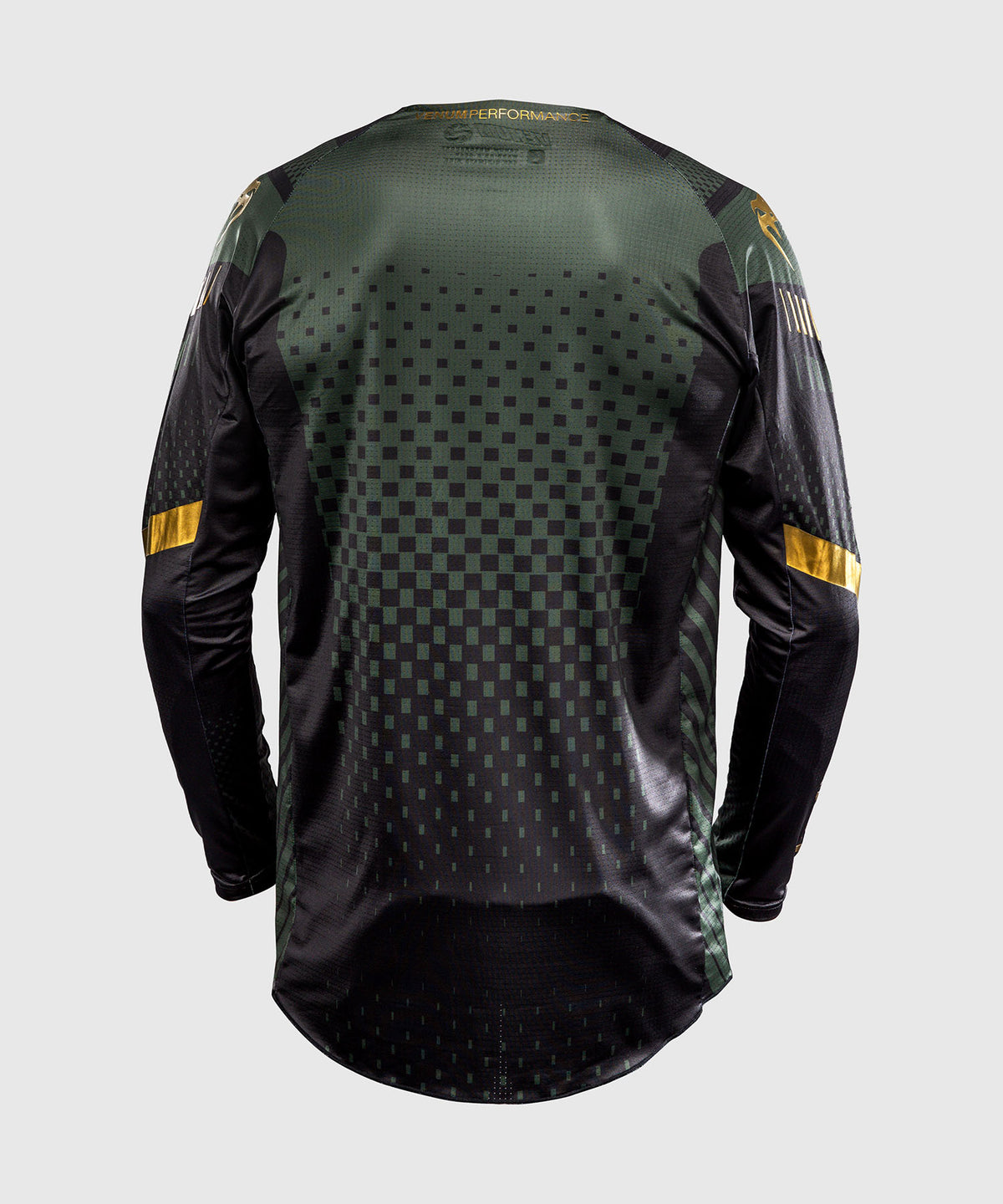 Venum MX Challenger Maglia da Motocross - Nero/Verde/Oro