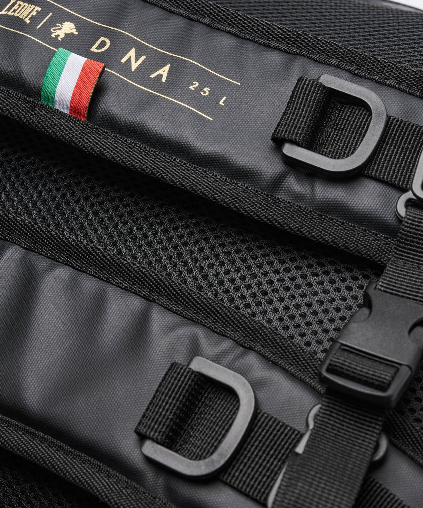SAC À DOS LEONE DNA - NOIR/OR
