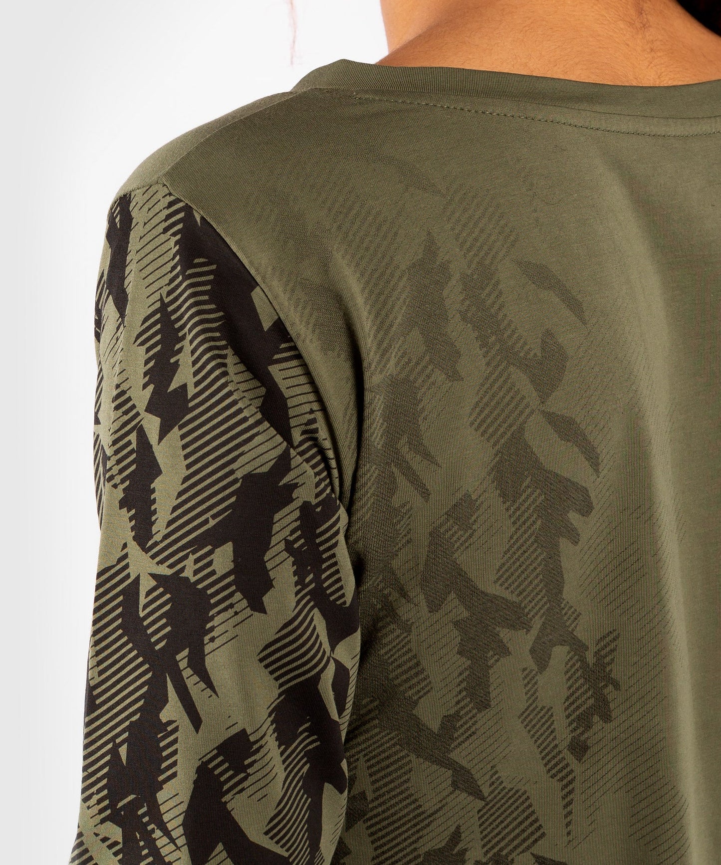 Women's UFC Venum Authentic Fight Week Long Sleeve T-Shirt - Khaki