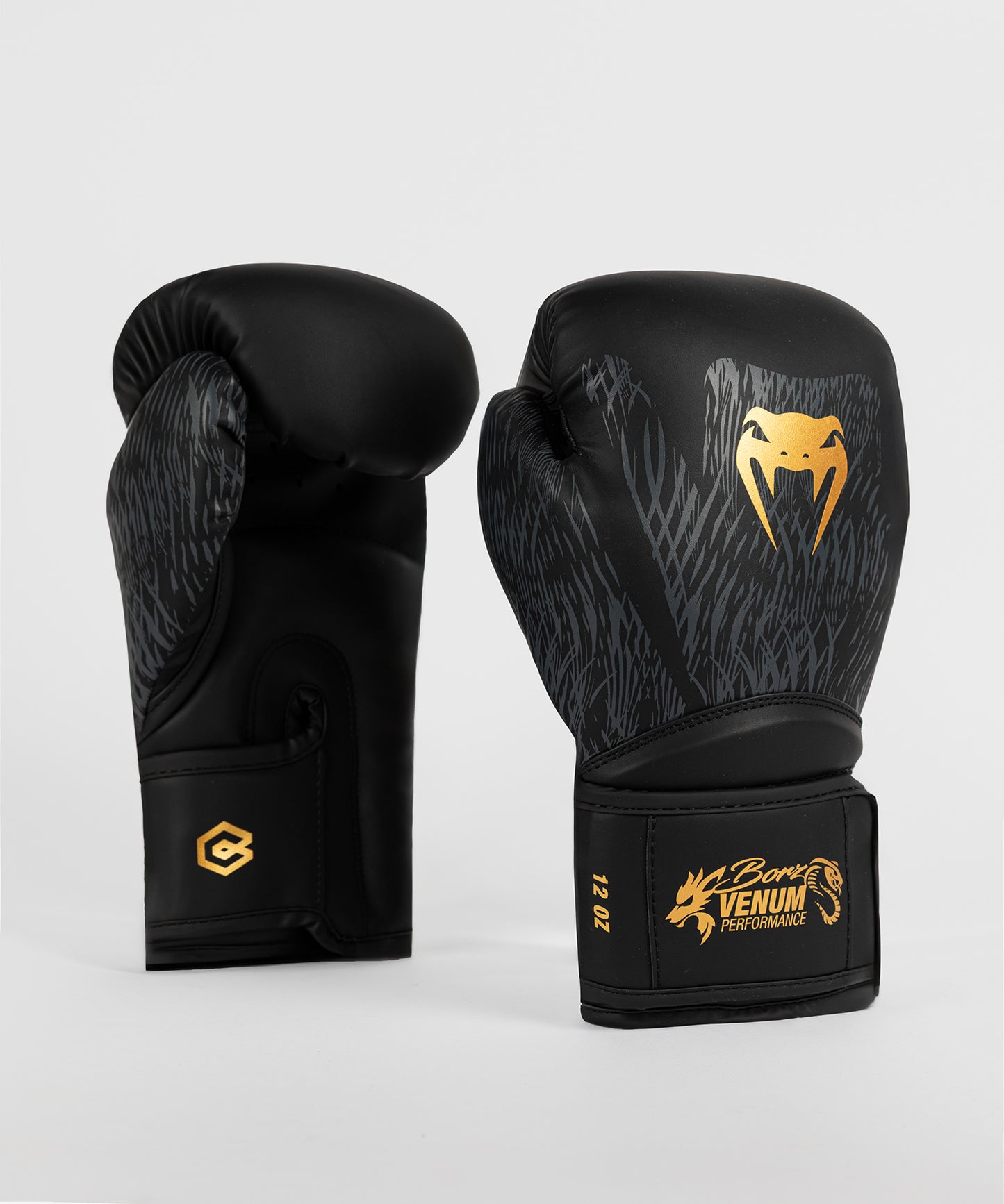 Venum x Chimaev Boxing Gloves - Black/Gold