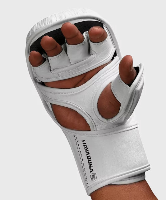 Hayabusa T3 7oz Training MMA Gloves - White