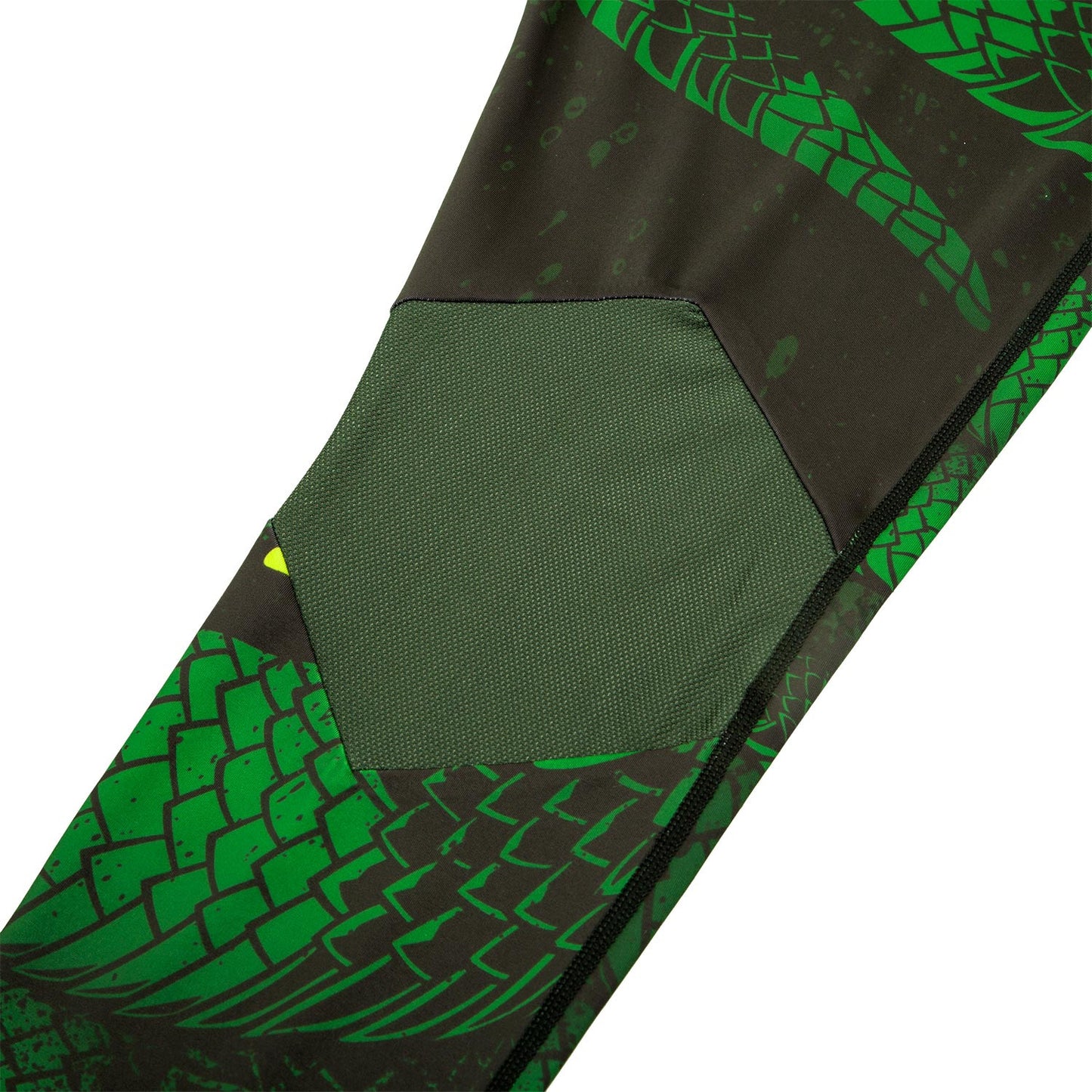 Venum Green Viper Compression Tights - Black/Green