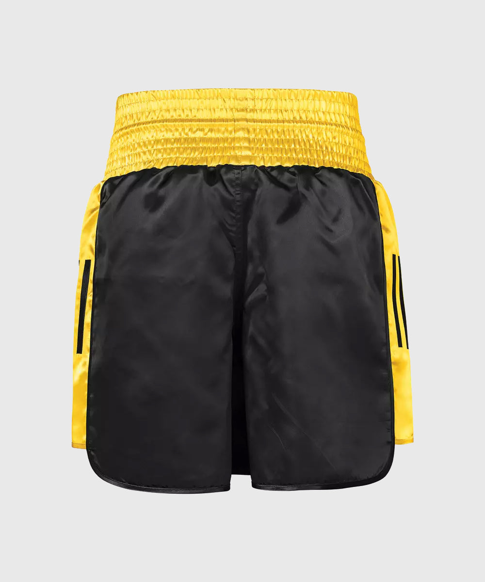 Adidas Pantalón Corto Boxeo Inglés - Negro/Dorado