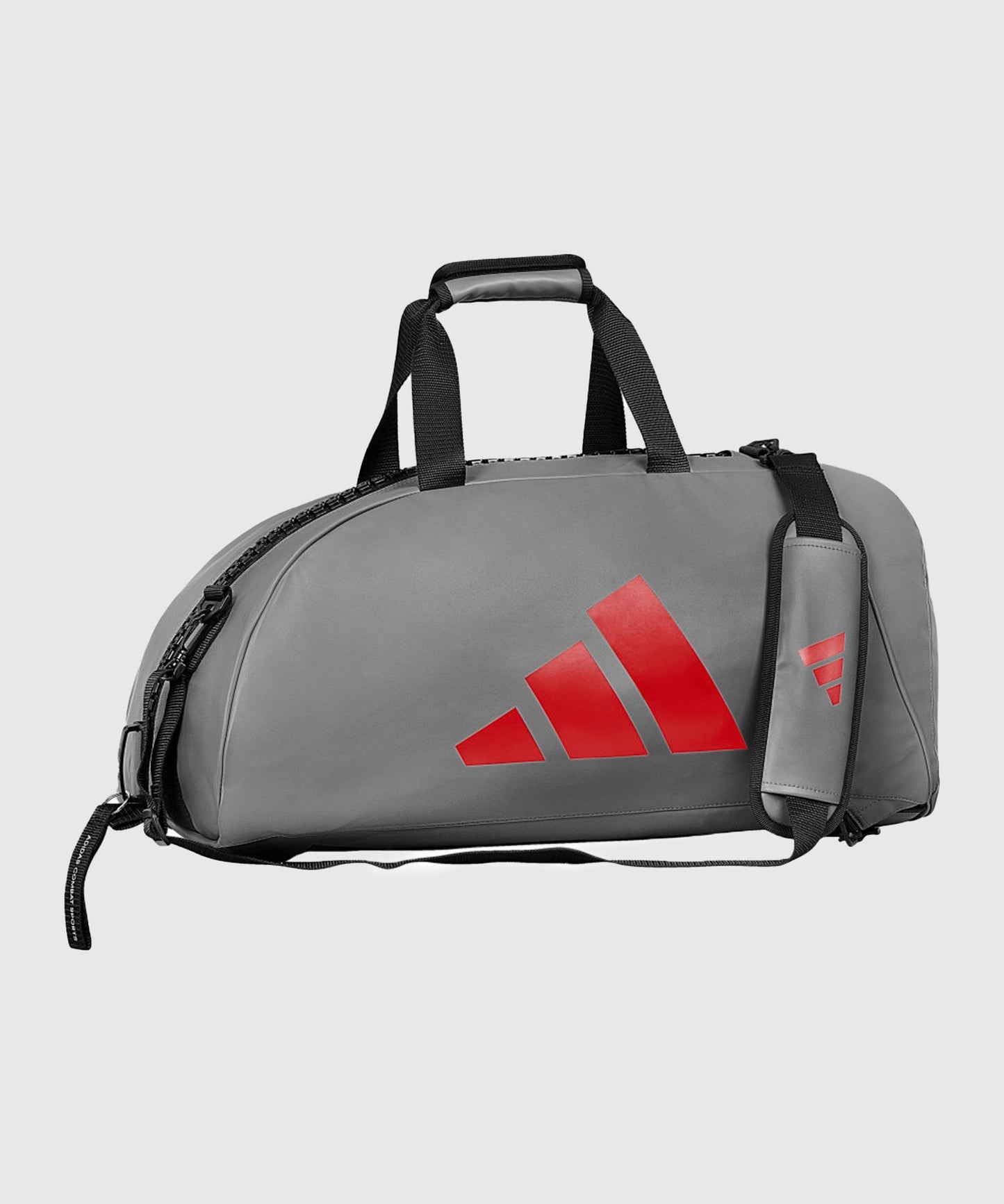 Sac De Sport Adidas 2 En 1 "Classic" - Gris/Rouge