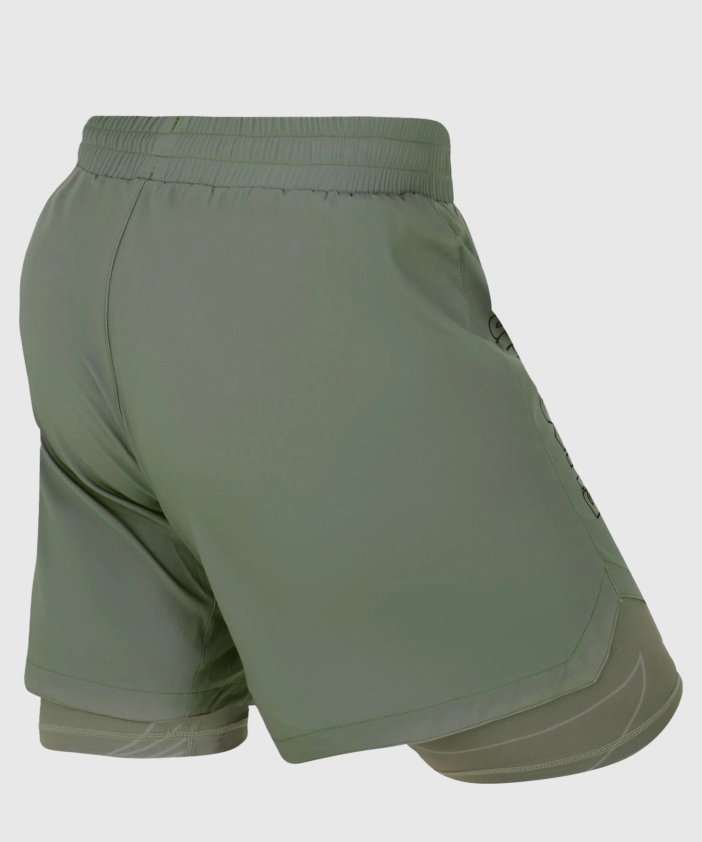 Fumetsu Dual Layer Icon Fightshorts - Olive