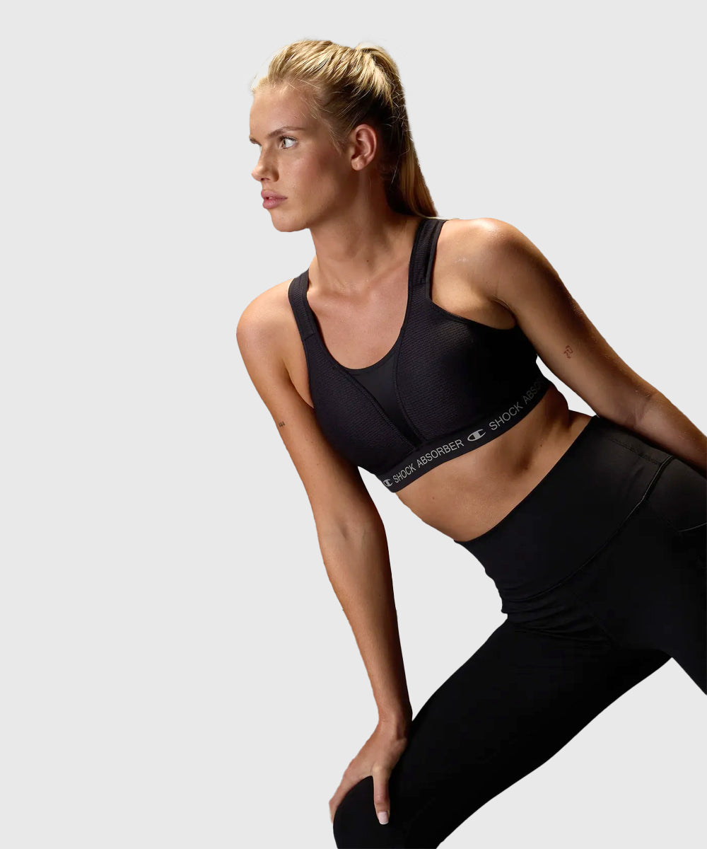 Brassière Champion Shock Absorber Ultimate Padded Run - Noir
