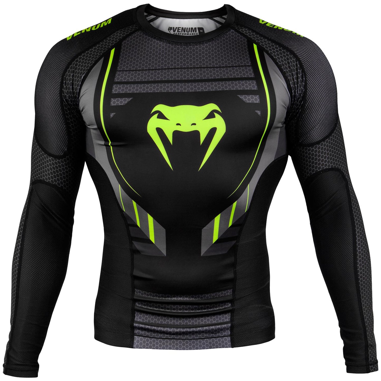Rashguard Venum Technical 2.0 - Manches Longues - Noir/Jaune