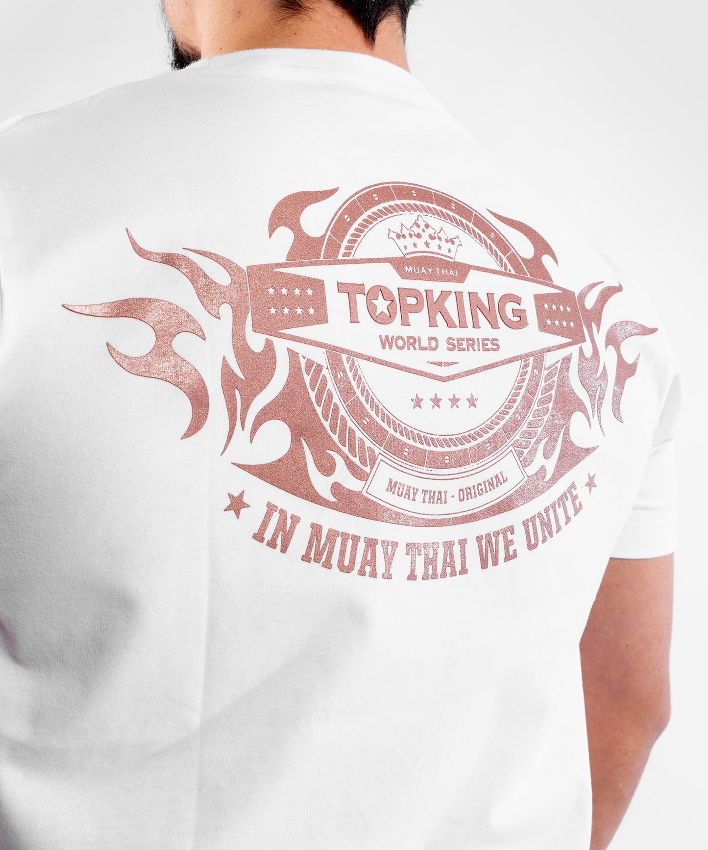 Top King T-Shirt – Weiß