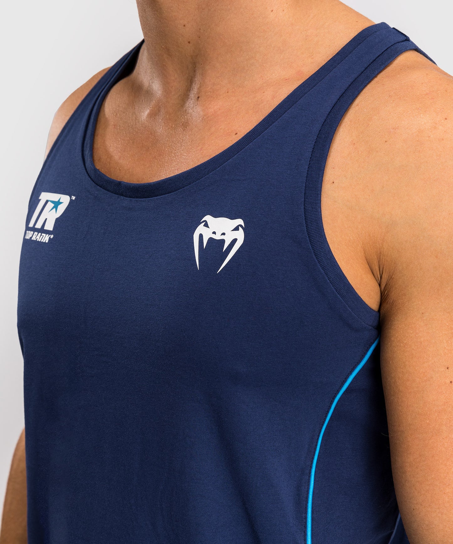 Débardeur Venum x Top Rank Original pour Hommes - Bleu Marine