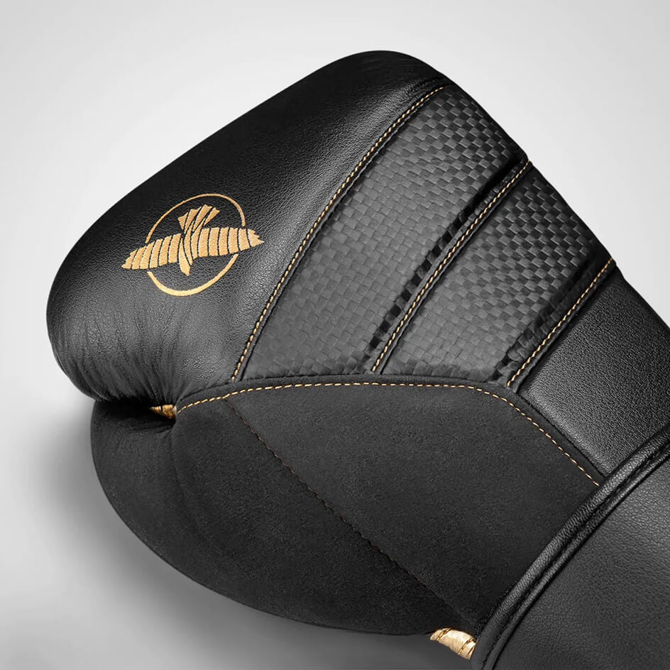 Hayabusa T3 Guantes de Boxeo - Negro/Oro