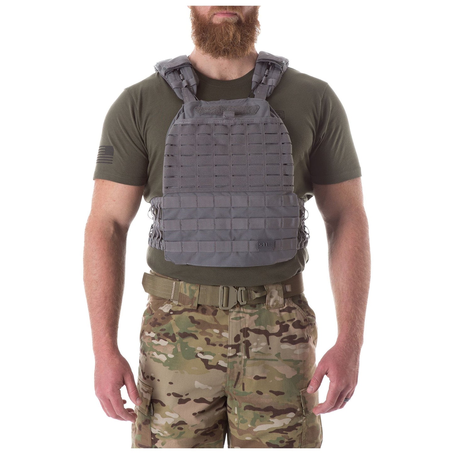 5.11 Tactical TacTec Weighted Plate Carrier – Grey