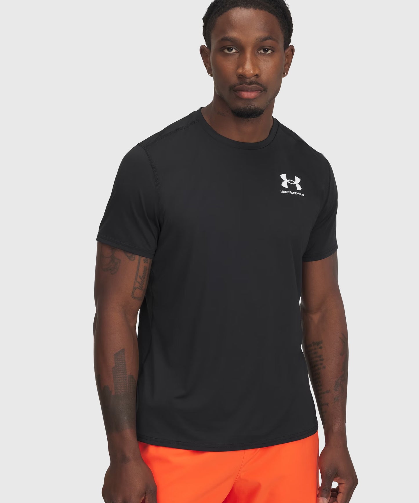 Under Armour Heatgear Fitted T-shirt - Black