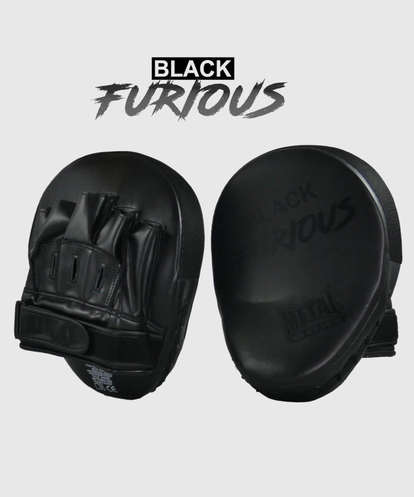 Pattes D'Ours Metal Boxe Furious - Noir