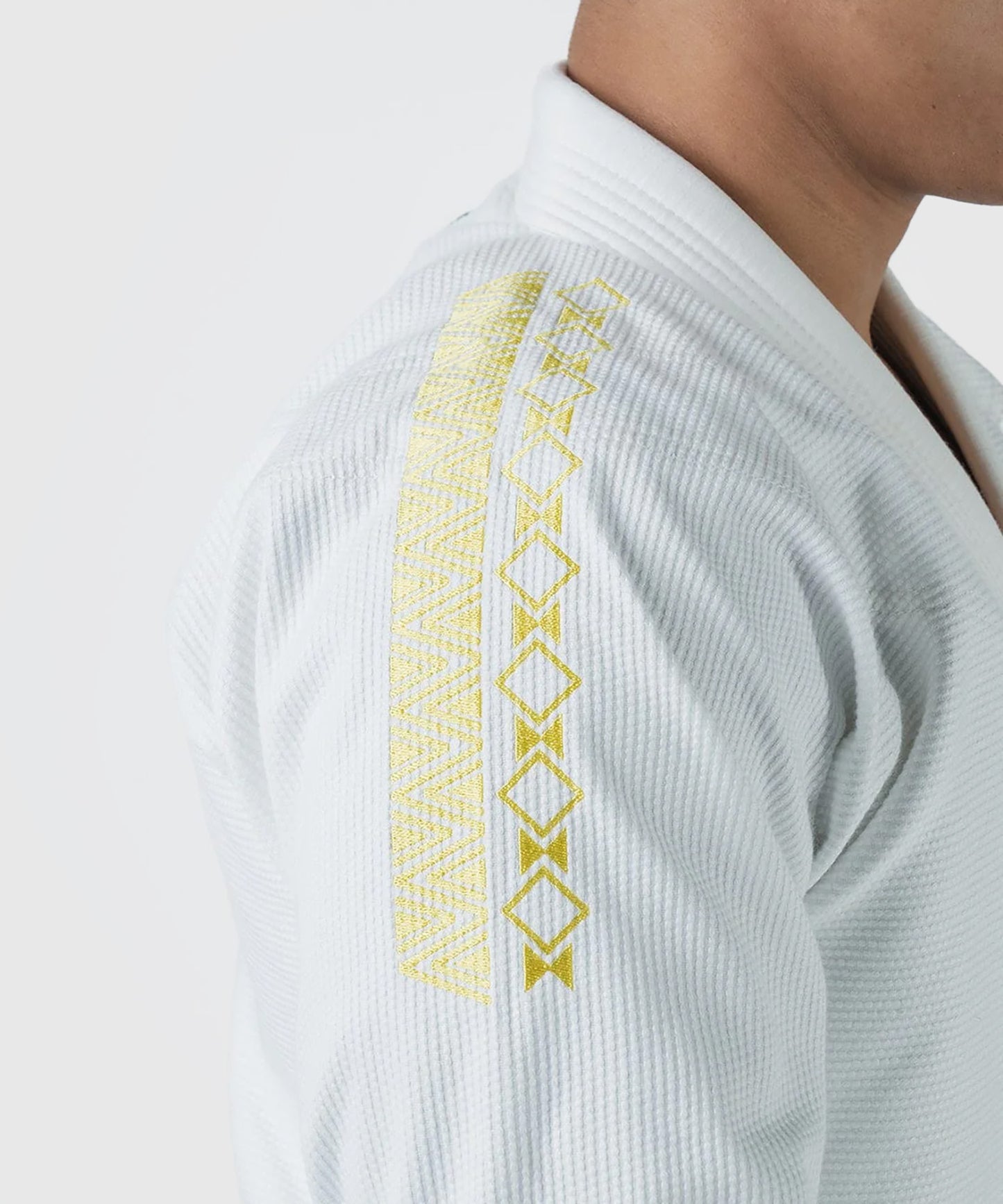 Kimono de JJB Kingz Mi-K Roots Gi - Blanc