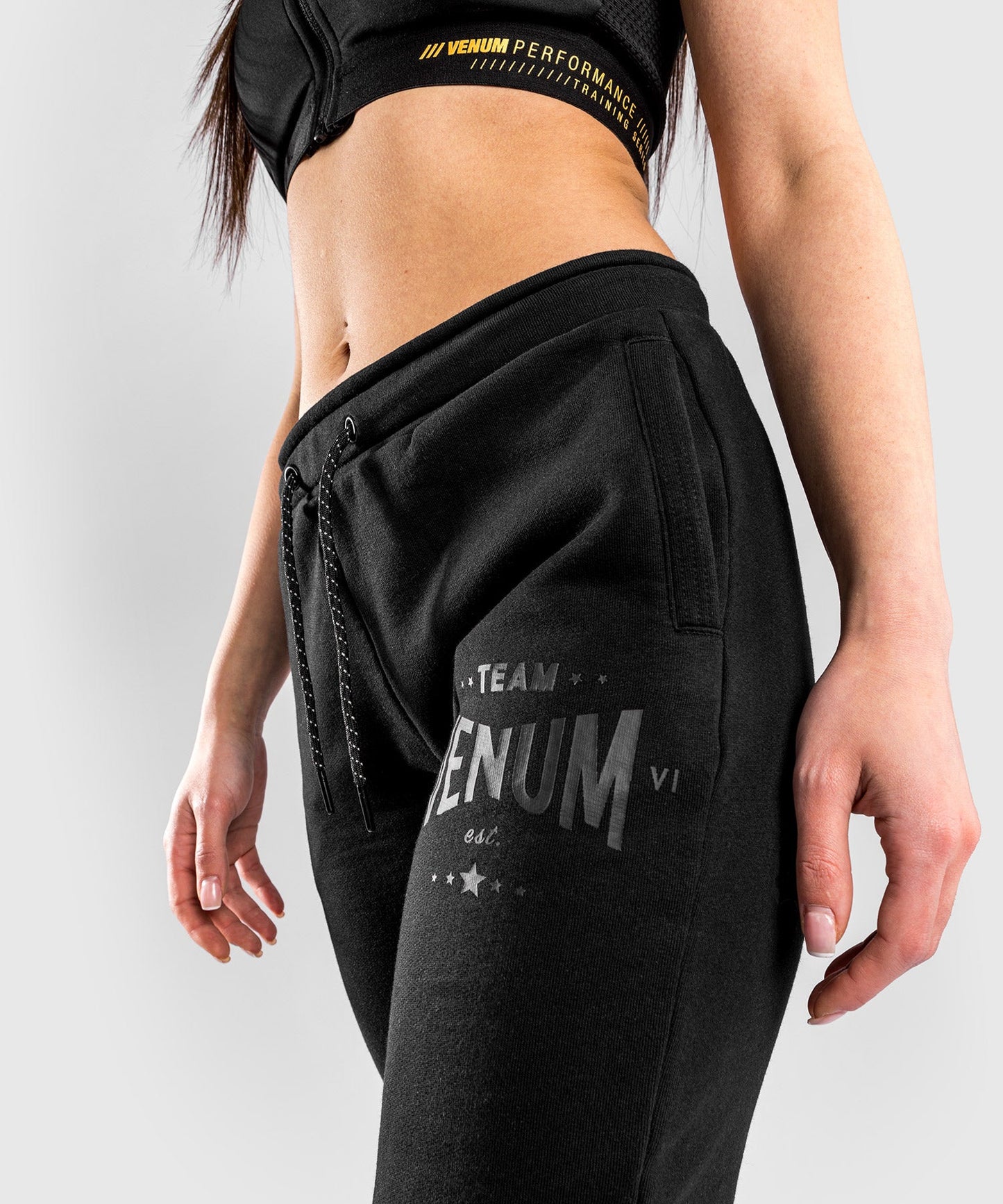 Venum Team 2.0 Jogging Pants - Women's - Black/Black