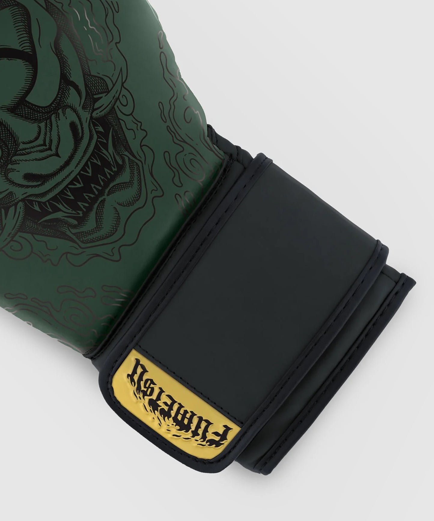 Fumetsu Oni Boxing Gloves - Khaki/Black/Gold