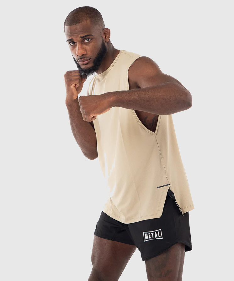 Metal Boxe Fight Shorts - Black