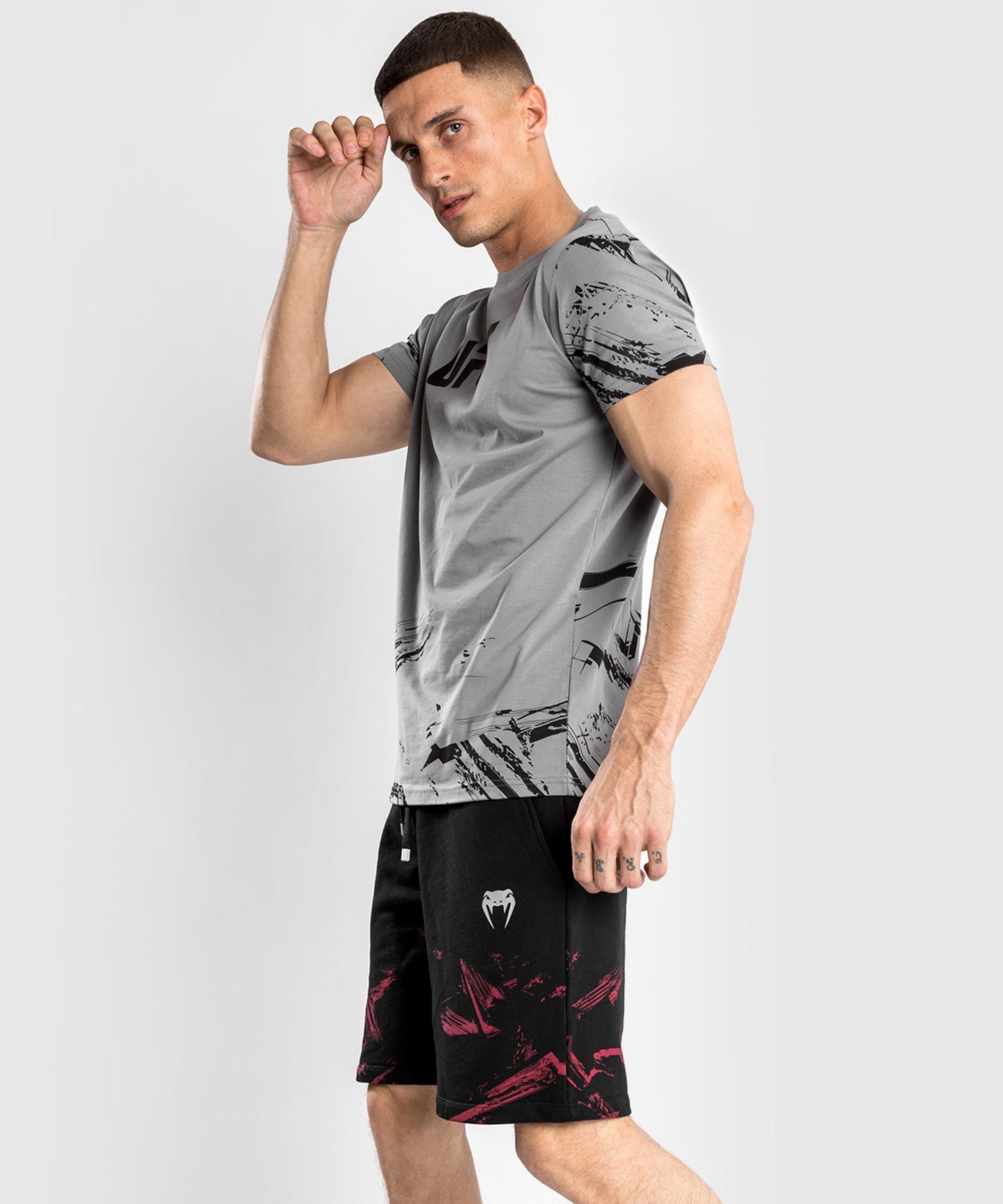 UFC T-Shirt Venum Authentic Fight Week 2.0 - Short Sleeve - Grey