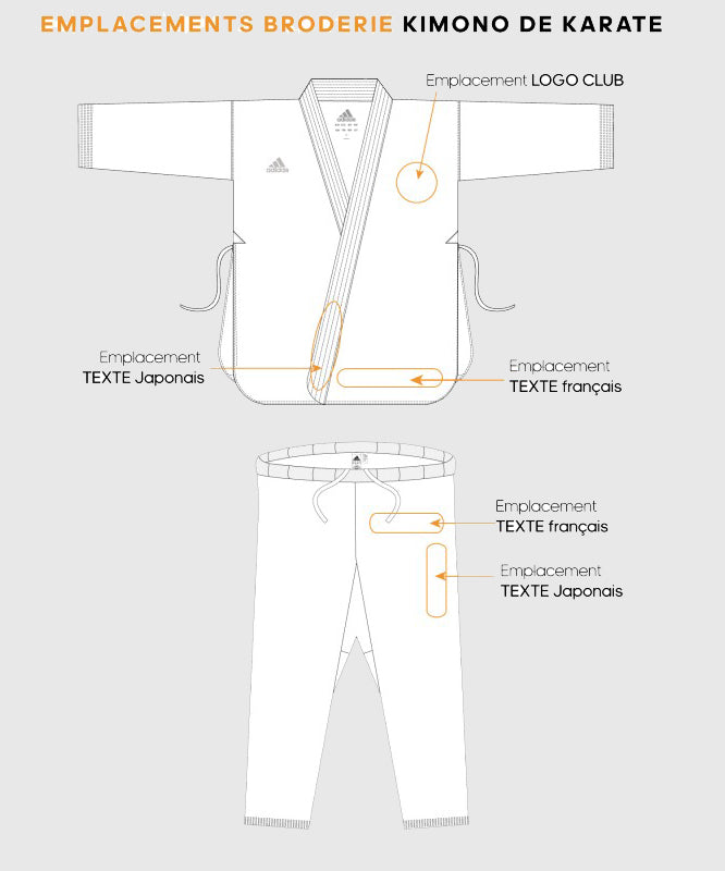 Adidas Bushido Kimono de Karate – Negro