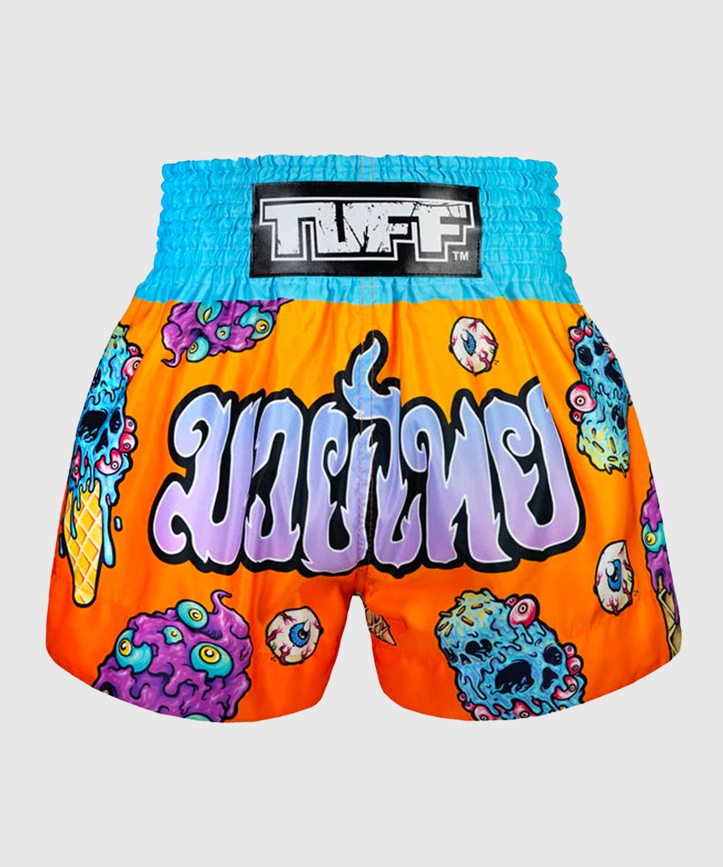 Tuff Eye-Scream Muay Thai Shorts - Orange