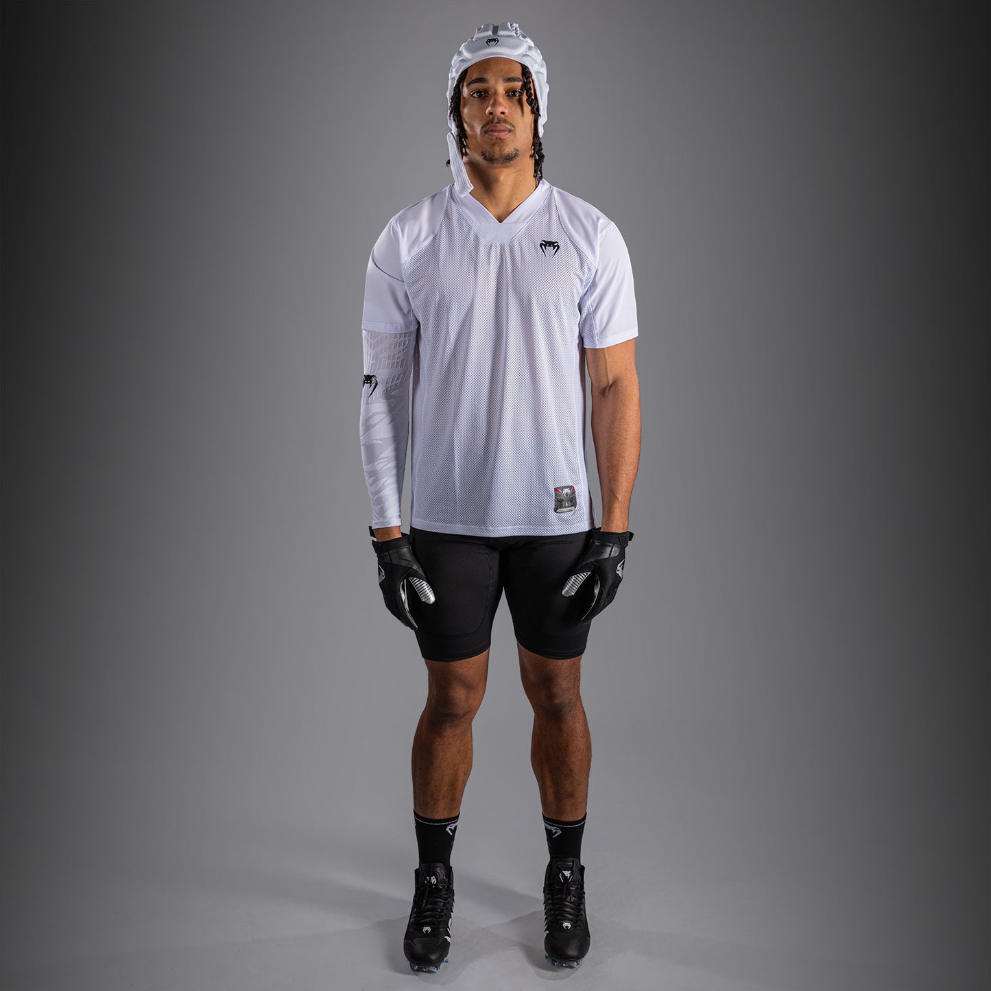 Maillot à manches Courtes Venum Elite Football - Blanc