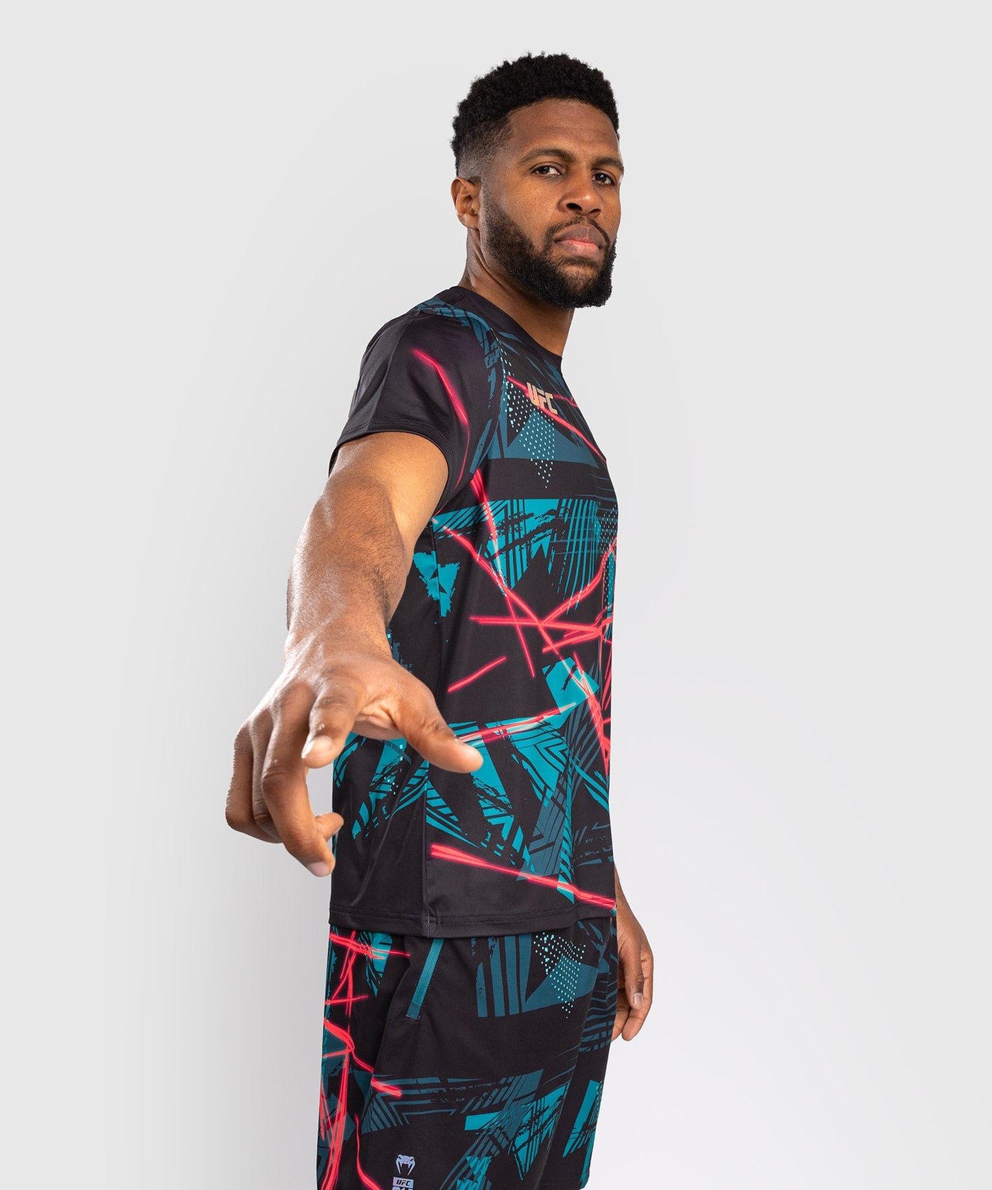 Dry-Tech UFC Fusion By Venum Miami Edition Fight Week T-shirt - Black