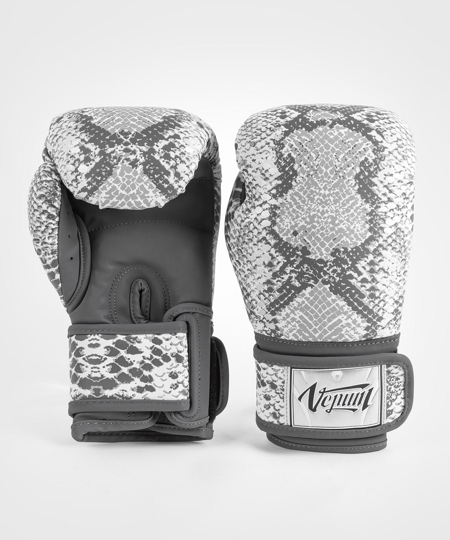 Gants de boxe Femme Venum White Snake - Blanc
