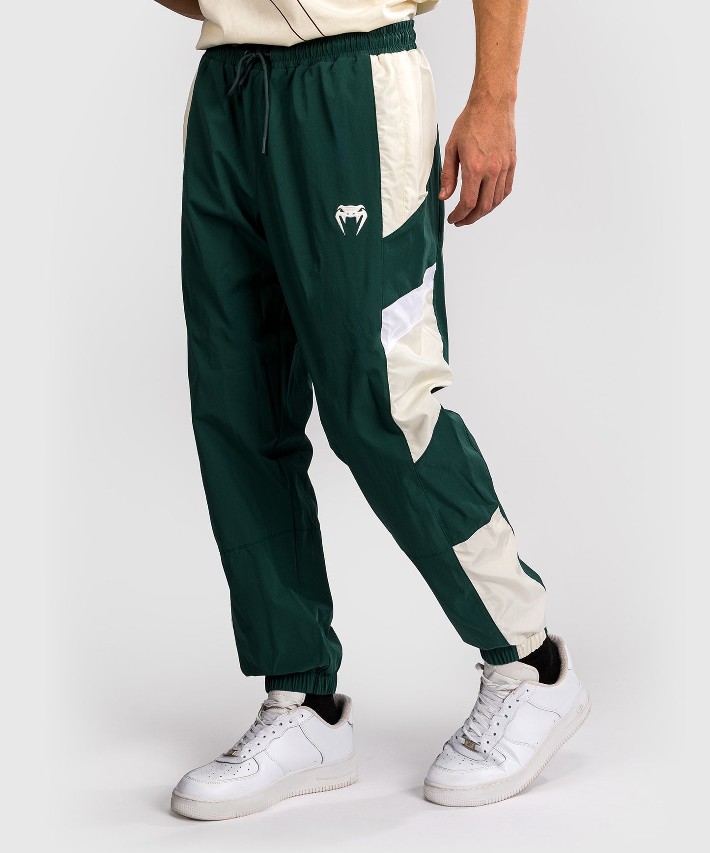 Venum Attack 90 Tracksuit Pants - Forest Green/Ice