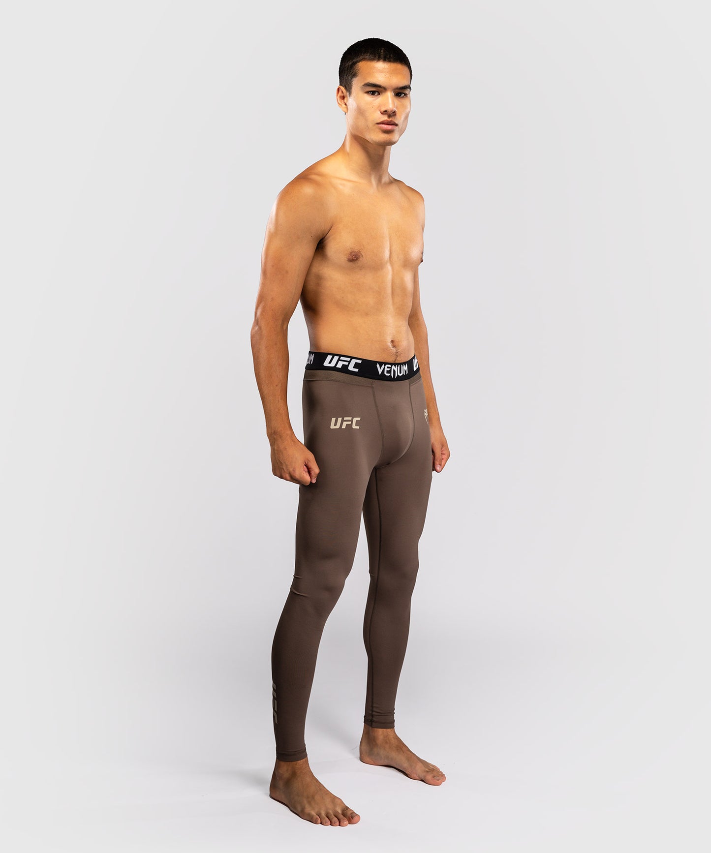 Pantalon de Compression Technique pour Homme Venum UFC Unity by Venum Authentic Fight Week - Marron