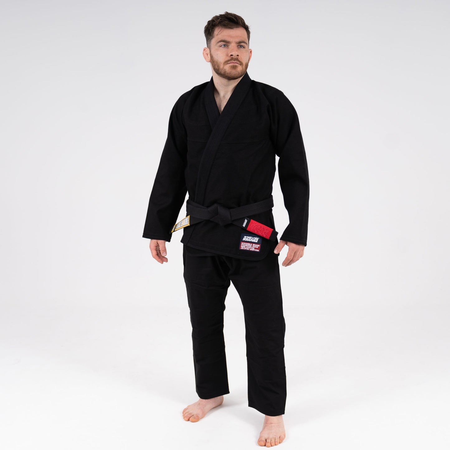 Scramble Standard Issue Kimono da JJB – Nero