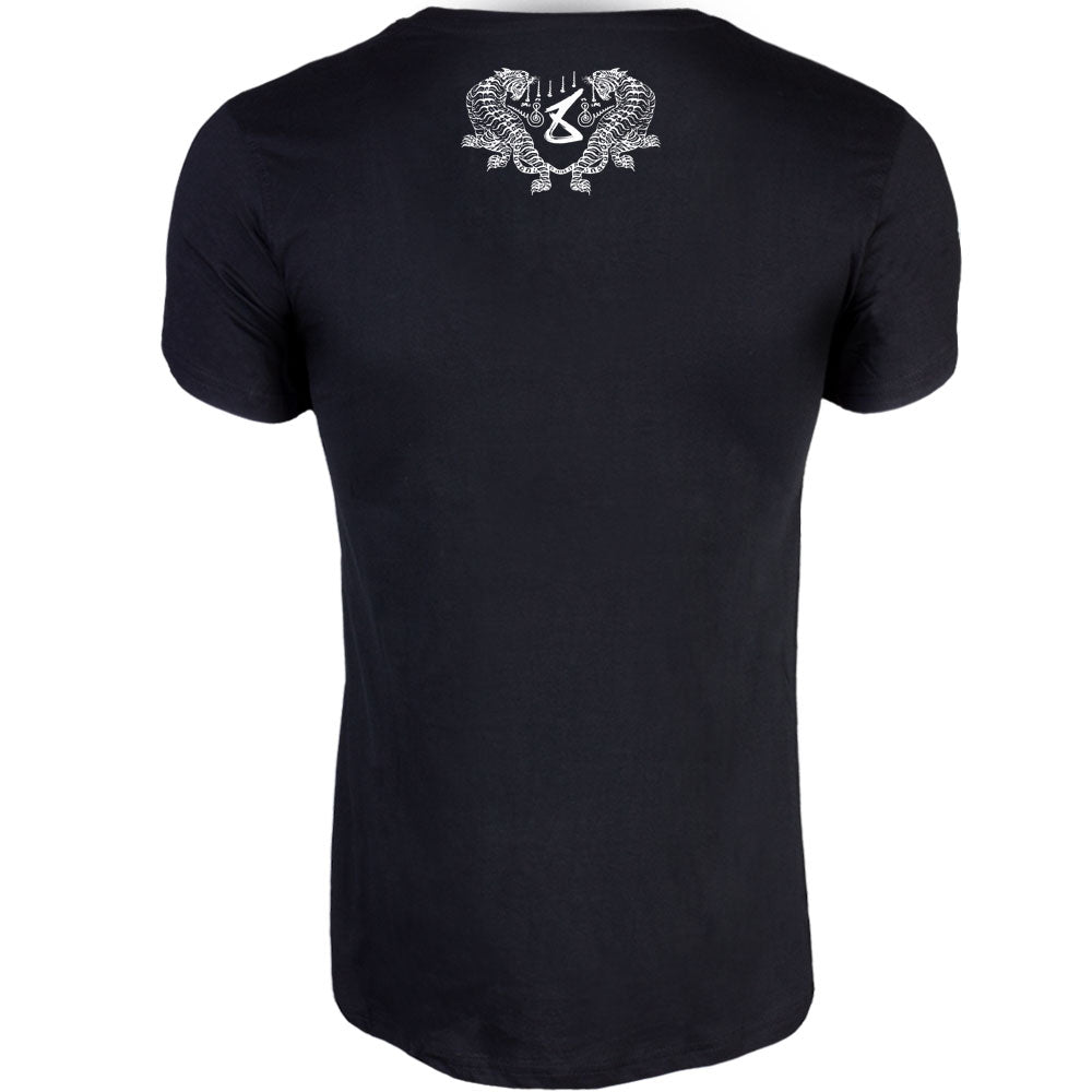 T-shirt 8 Weapons Eight Ways S - Noir