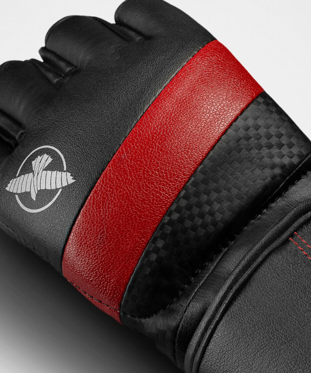 Gants de MMA T3 Hayabusa - Noir/Rouge