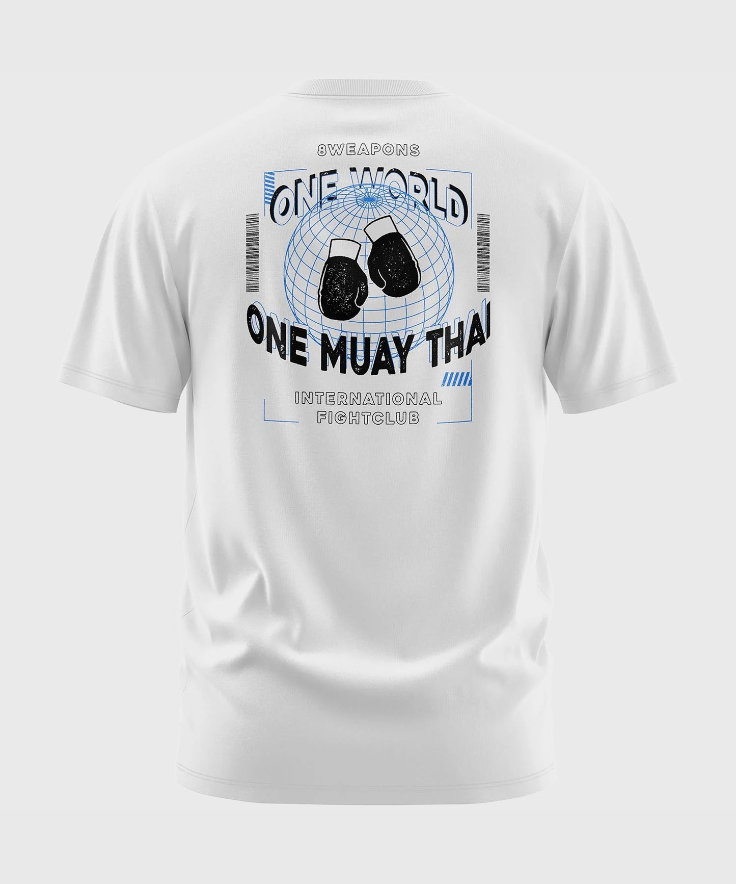 8 Weapons Oversized 1w1mt T-shirt - White