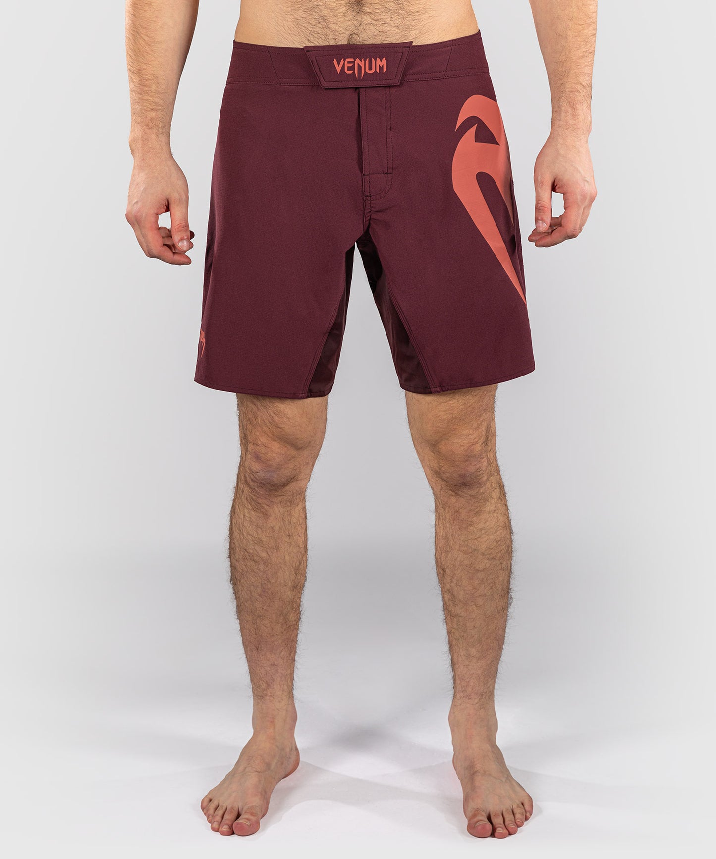 Venum Light 5.0 Fightshorts - Dark Brown/Terracota