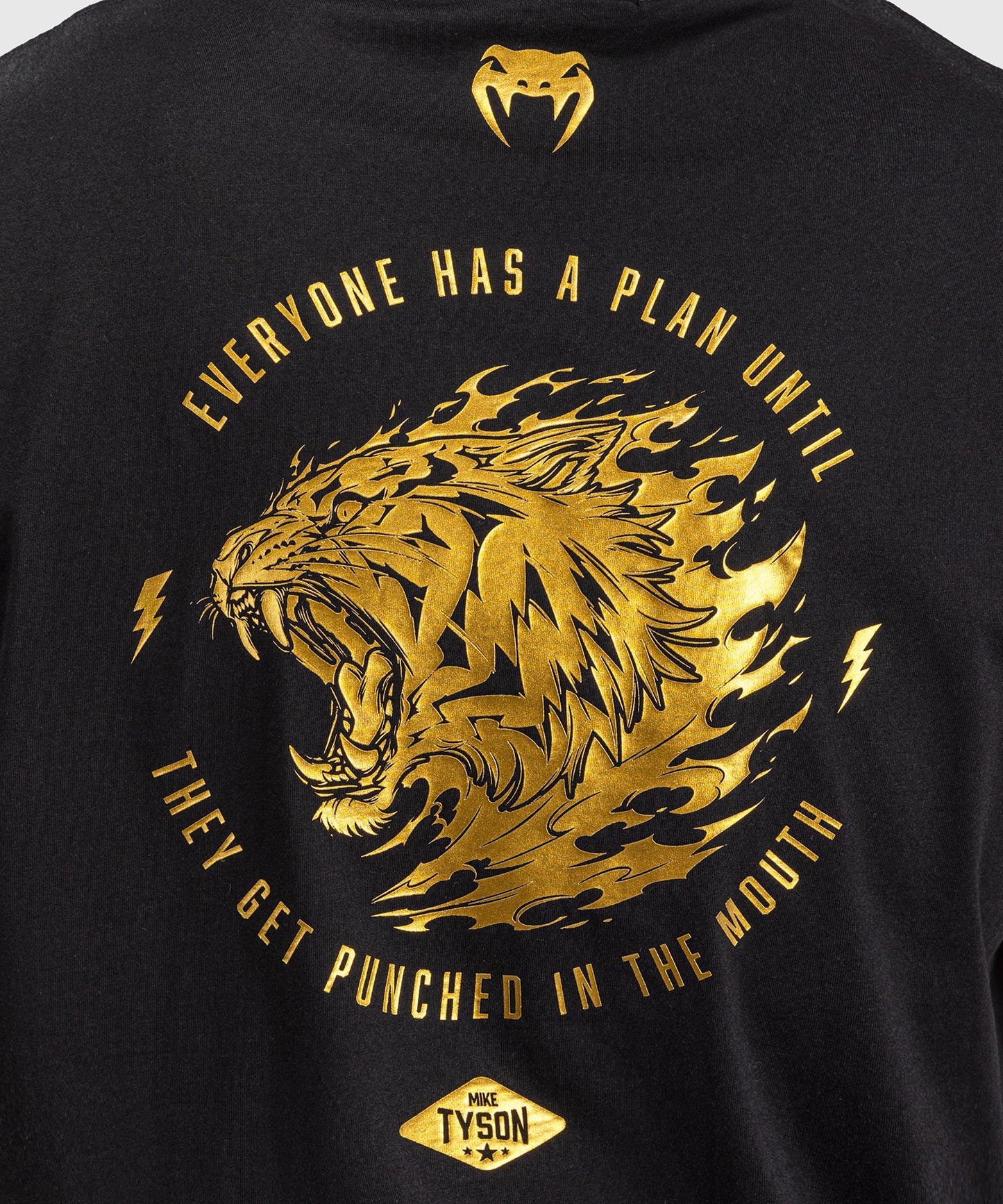 Venum x Mike Tyson Tiger Camiseta Sin Mangas - Negro/Oro