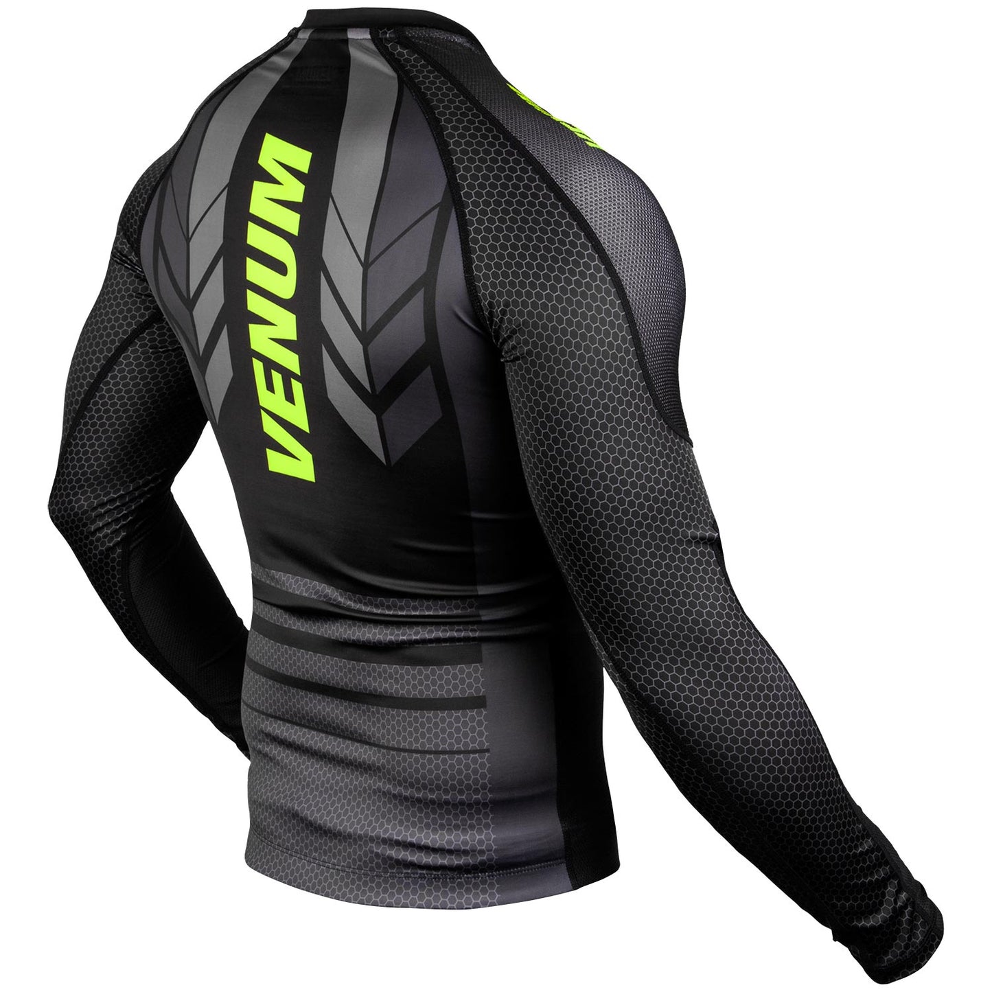 Rashguard Venum Technical 2.0 - Manches Longues - Noir/Jaune